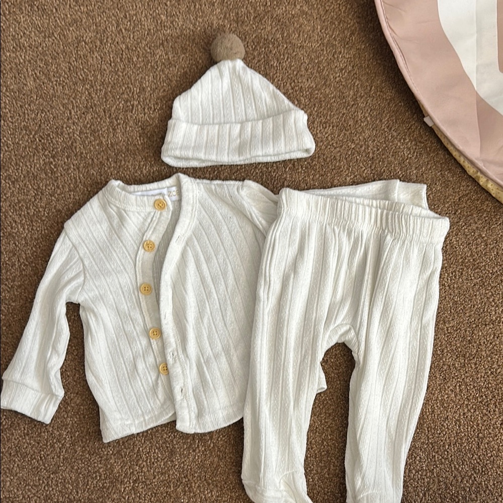 Rachel Zoe White Kids Matching Set